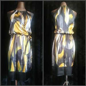 TAHARI Halter Cocktail Dress Size 2